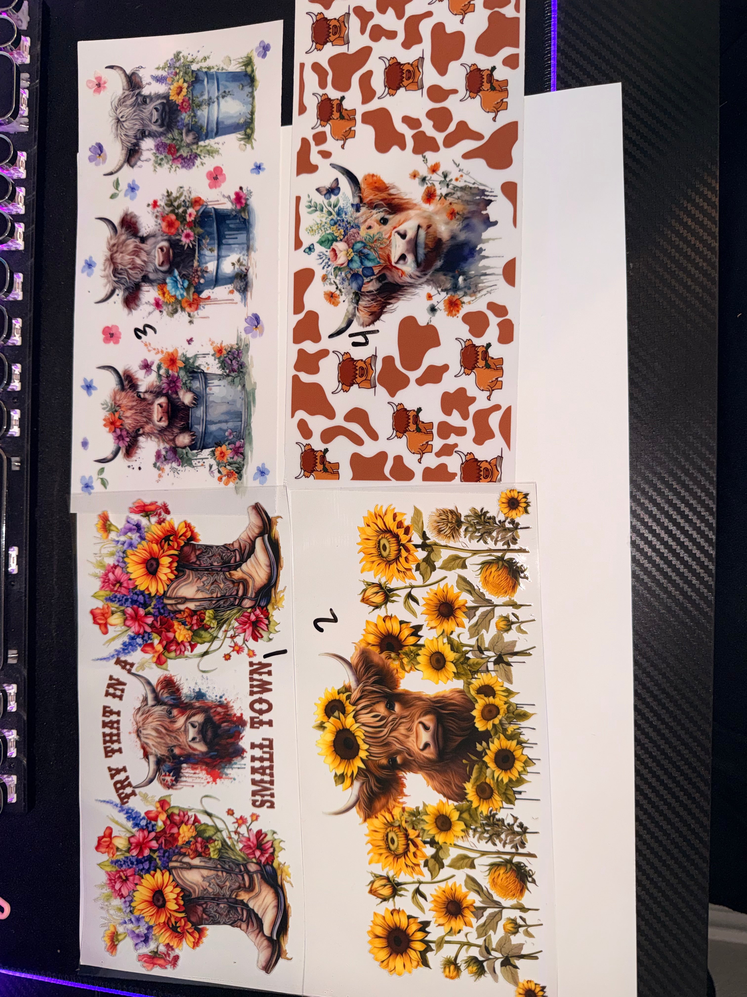 ✨Custom Tumbler Decals