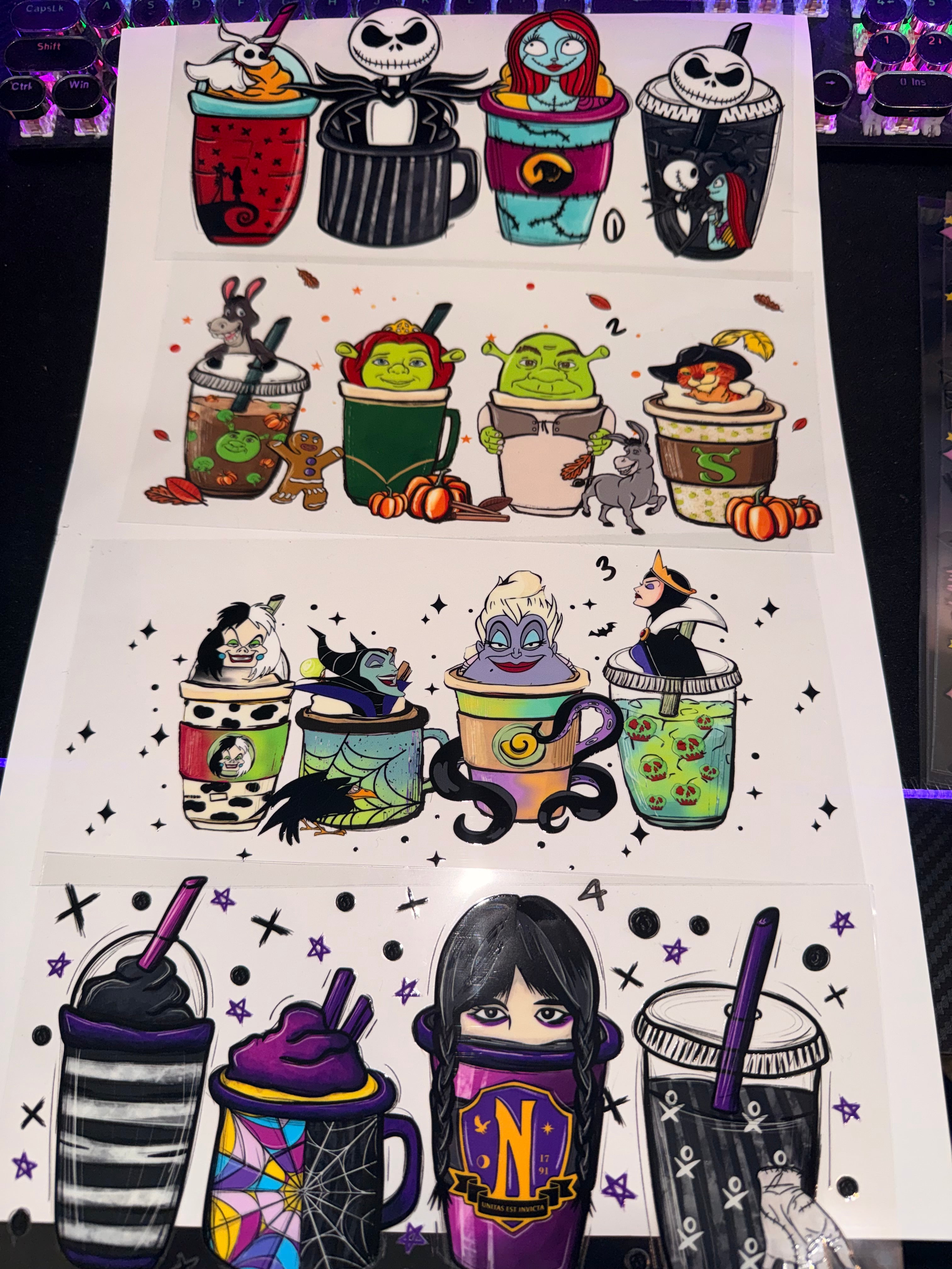 ✨Custom Tumbler Decals