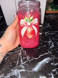 🍓 Snowglobe tumbler ✨