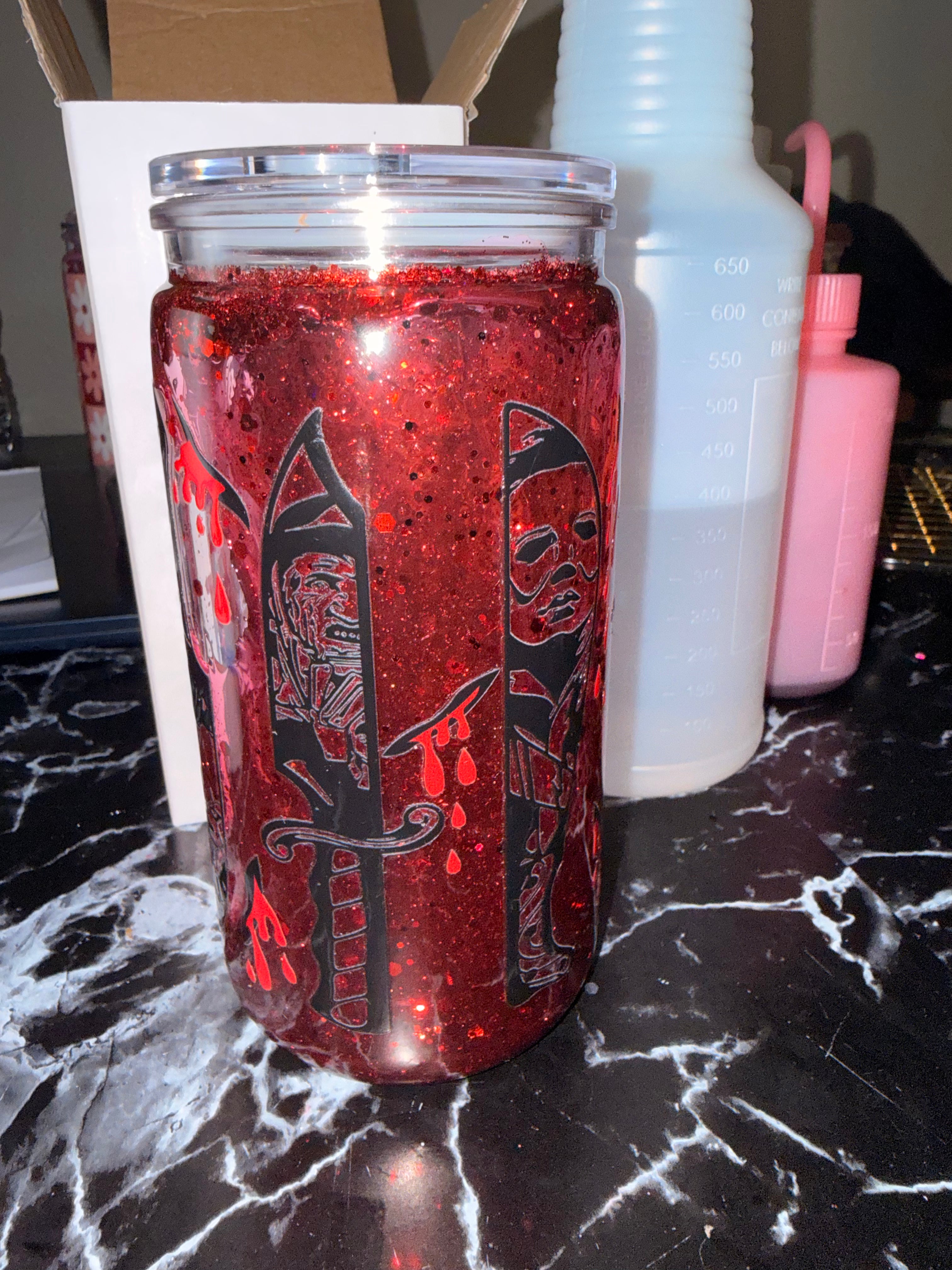 🔥 Red Horror Lava Cup