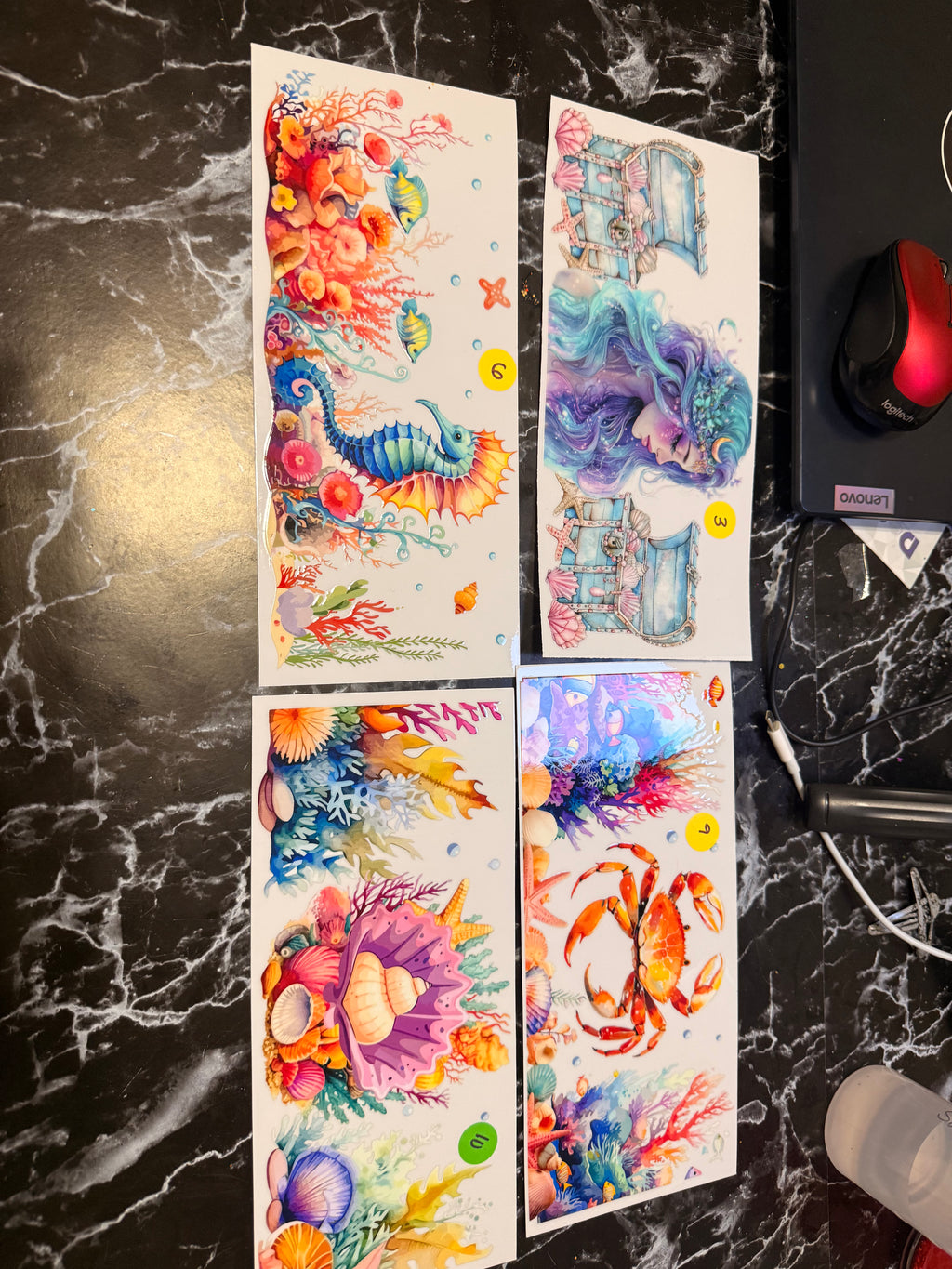✨Custom Tumbler Decals