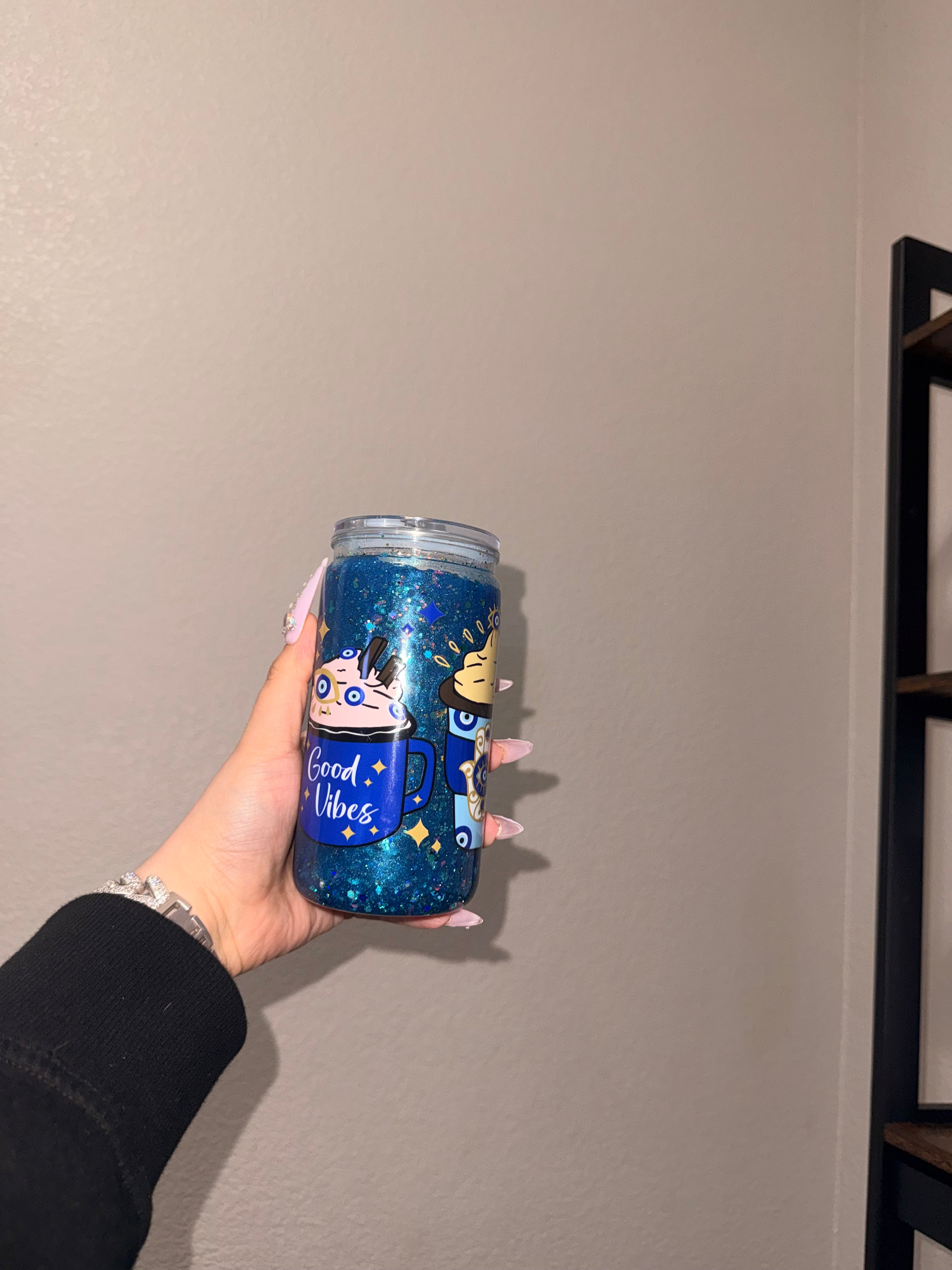 ✨☕ Celestial Coffee Good Vibes Tumbler ☕✨
