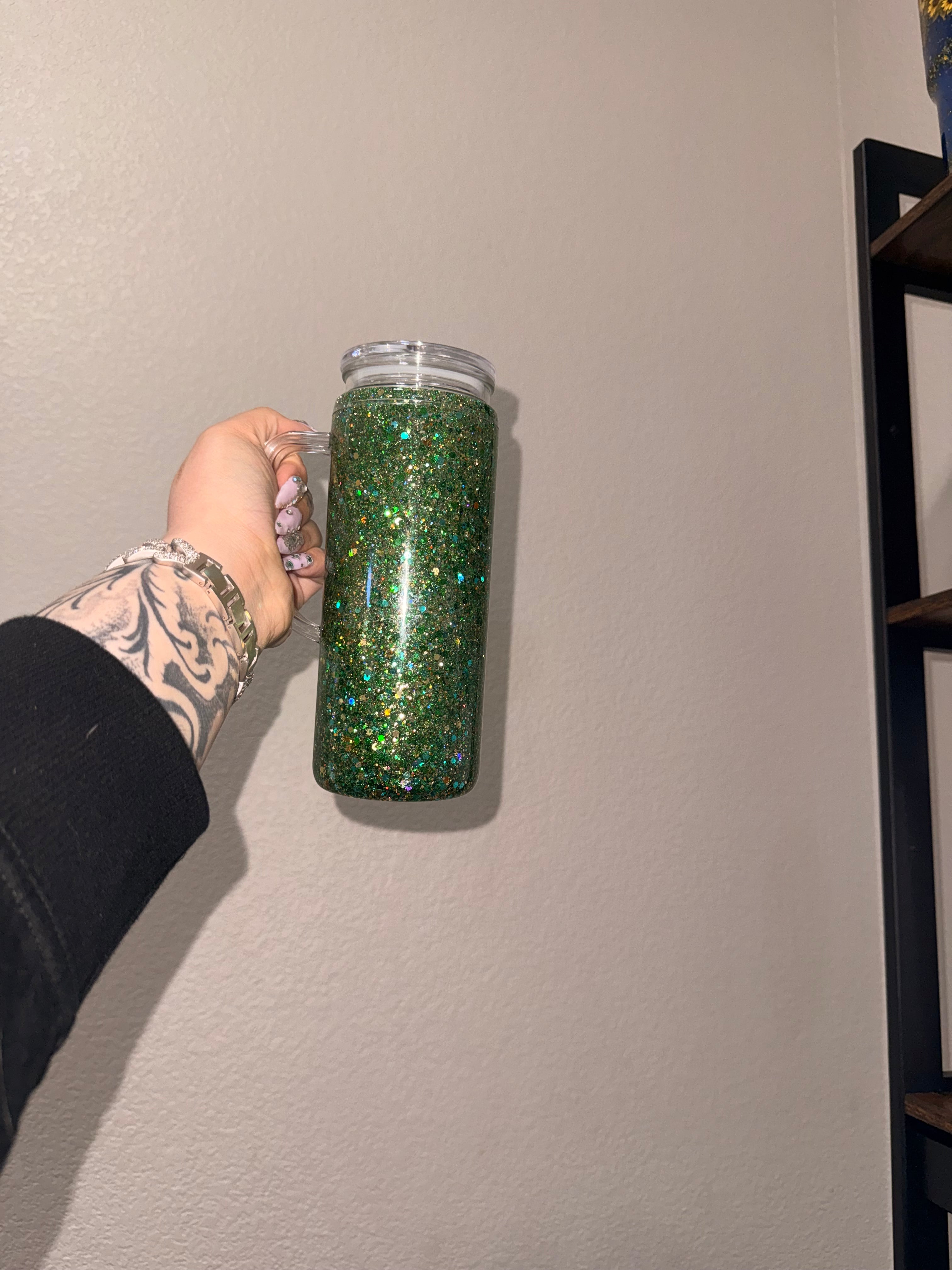20 oz Green & Gold
